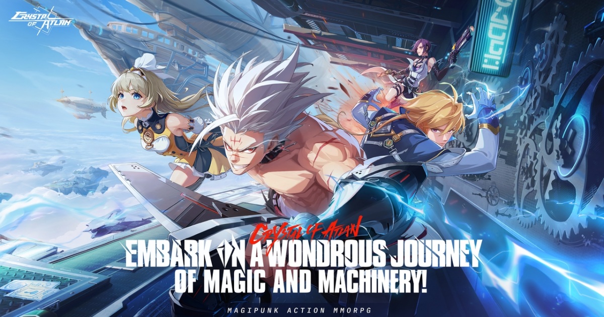 "Crystal of Atlan" เกม Magicpunk MMO Action RPG ประกาศเปิดตัวทั่วโลก 1 "Crystal of Atlan" เกม Magicpunk MMO Action RPG ประกาศเปิดตัวทั่วโลก
