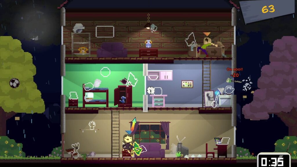 Dad's Coming เกม Co-op กับเพื่อนรีบเก็บบ้านก่อนโดนฟาดก้นลาย!