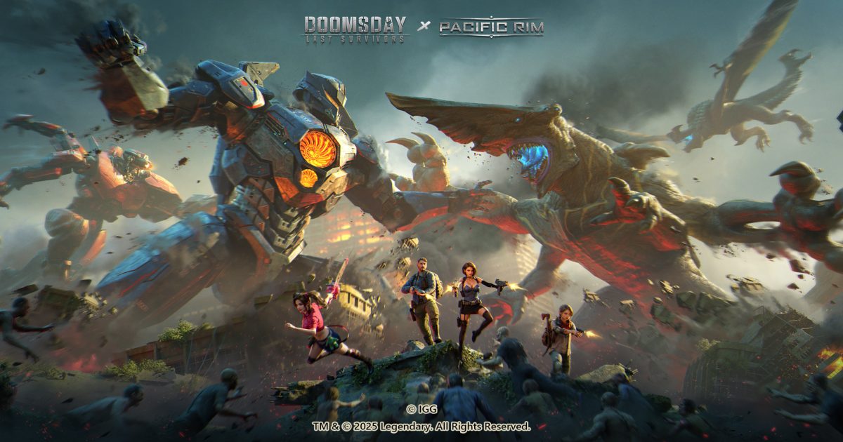 ซอมบี้มันเล็กไป ขับหุ่นไล่ไคจูไปกับ Doomsday: Last Survivors x Pacific Rim 1 Doomsday Last Survivors x Pacific Rim 1