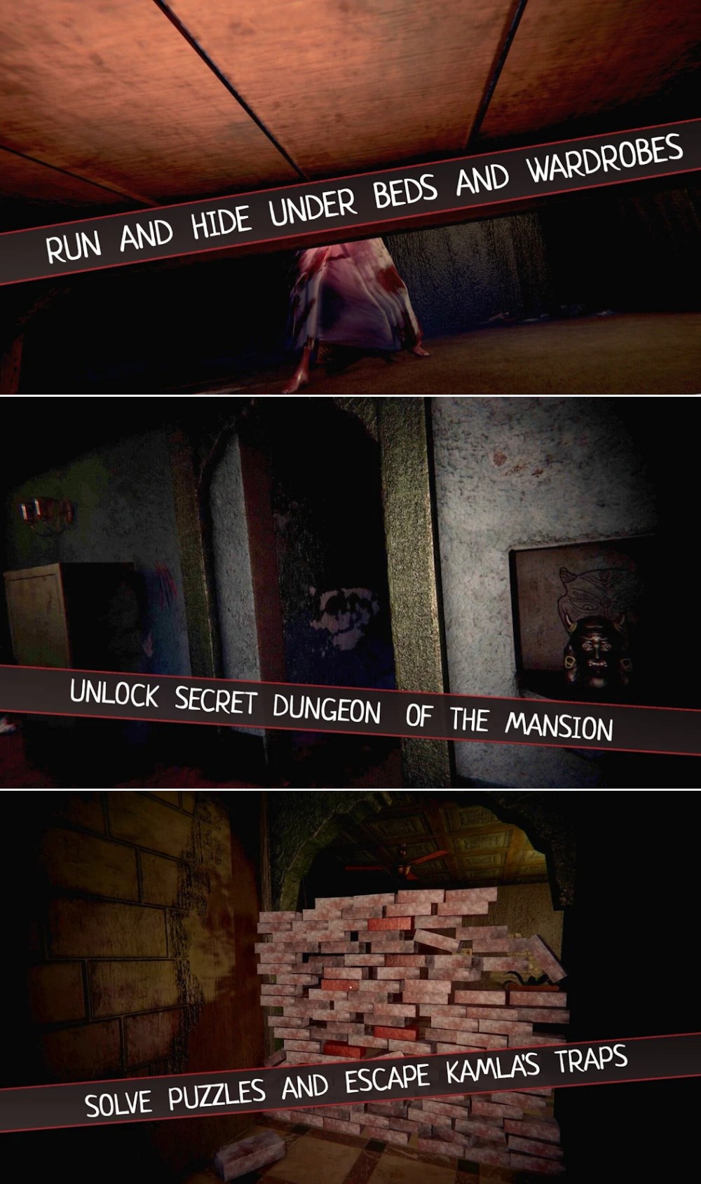 Kamla - Horror Exorcism Escape เกมสยองขวัญอินเดีย บุกมือถือ! 3 Kamla