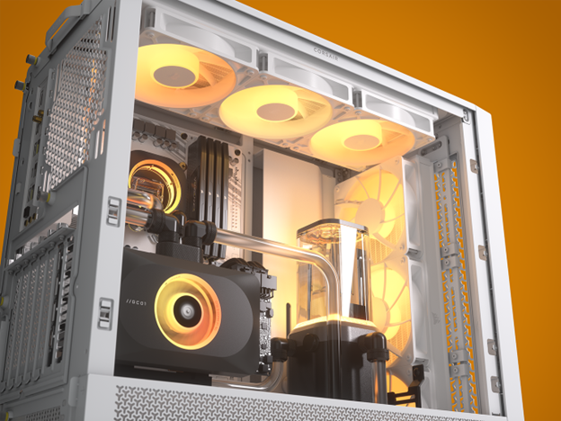 CORSAIR เปิดตัว FRAME 4000D กำหนดนิยามใหม่ 4 CORSAIR เปิดตัว FRAME 4000D กำหนดนิยามใหม่