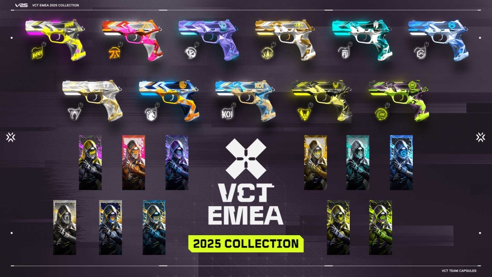 VALORANT Champions Tour (VCT) เผยโฉม Team Capsule 2025 4 VALORANT Champions Tour (VCT) เผยโฉม Team Capsule 2025
