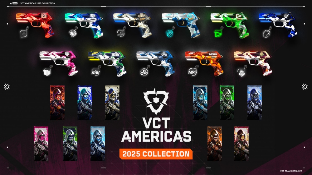 VALORANT Champions Tour (VCT) เผยโฉม Team Capsule 2025 5 VALORANT Champions Tour (VCT) เผยโฉม Team Capsule 2025
