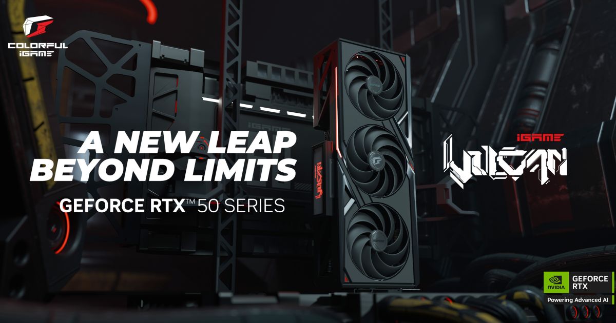 COLORFUL และ iGame เปิดตัวกราฟิกการ์ด NVIDIA GeForce RTX™ 50 Series ใหม่ 1 COLORFUL และ iGame เปิดตัวกราฟิกการ์ด NVIDIA GeForce RTX™ 50 Series ใหม่