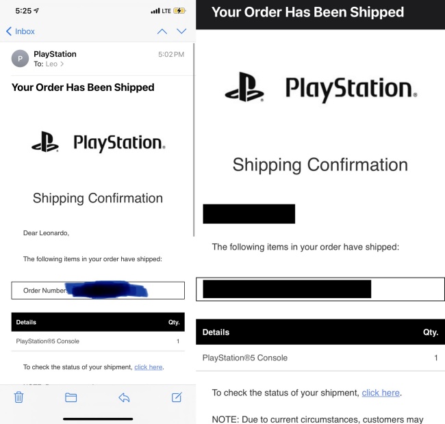 Sony เริ่มส่ง PS5 ให้กับผู้ที่ทำการสั่งซื้อล่วงหน้าแล้ว 2 Sony เริ่มส่ง PS5 ให้กับผู้ที่ทำการสั่งซื้อล่วงหน้าแล้ว