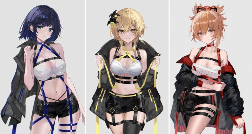 แฟนอาร์ตเปลี่ยนโฉมสาว ๆ ใน Genshin Impact ในลายเส้นใหม่ 2 แฟนอาร์ตเปลี่ยนโฉมสาว ๆ ใน Genshin Impact ในลายเส้นใหม่