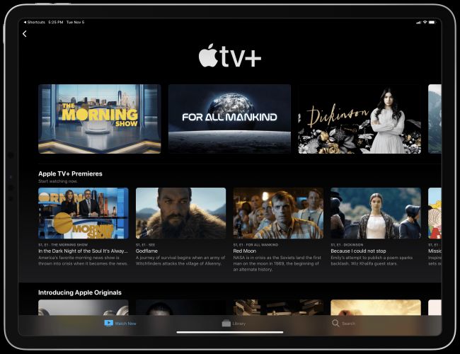 Apple ให้ใช้ Apple TV+ และ Apple Arcade ฟรีเมื่อซื้อเครื่องรุ่นใหม่