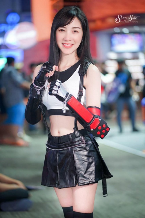 ส่อง 5 สาวไทยแปลงกายเป็น Tifa จากเกม Final Fantasy VII Remake 4 ส่อง 5 สาวไทยแปลงกายเป็น Tifa จากเกม Final Fantasy VII Remake