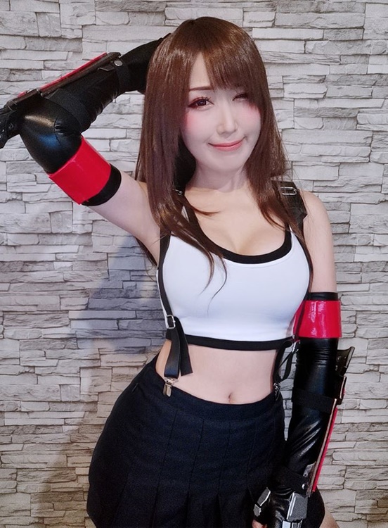 ส่อง 5 สาวไทยแปลงกายเป็น Tifa จากเกม Final Fantasy VII Remake 13 ส่อง 5 สาวไทยแปลงกายเป็น Tifa จากเกม Final Fantasy VII Remake