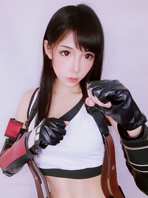 ส่อง 4 สาวไทยแปลงกายเป็น Tifa จากเกม Final Fantasy VII Remake [ชุด 2]