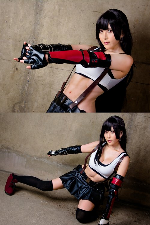 ส่อง 4 สาวไทยแปลงกายเป็น Tifa จากเกม Final Fantasy VII Remake [ชุด 2]