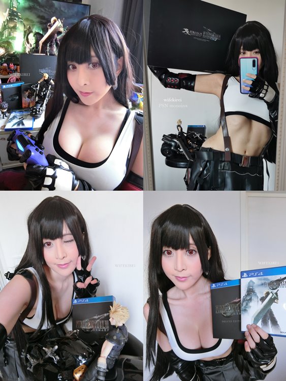 ส่อง 4 สาวไทยแปลงกายเป็น Tifa จากเกม Final Fantasy VII Remake [ชุด 2]