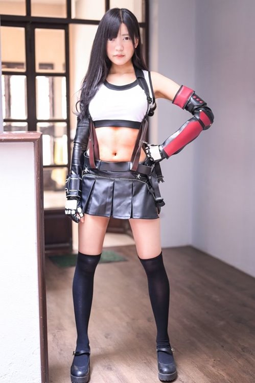 ส่อง 4 สาวไทยแปลงกายเป็น Tifa จากเกม Final Fantasy VII Remake [ชุด 2]