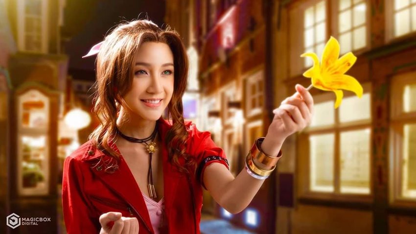 ส่อง 4 สาวไทยเปลี่ยนลุคเป็น Aerith จากเกม Final Fantasy VII Remake