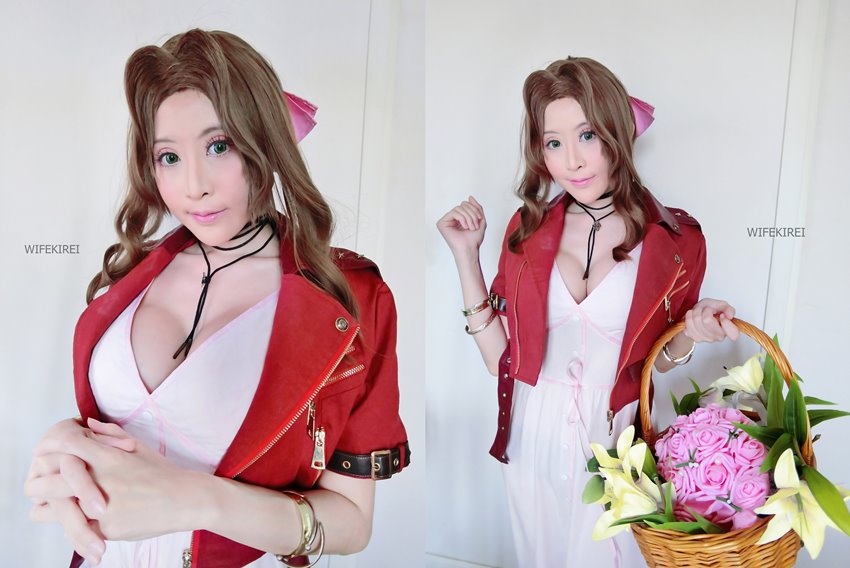 ส่อง 4 สาวไทยเปลี่ยนลุคเป็น Aerith จากเกม Final Fantasy VII Remake