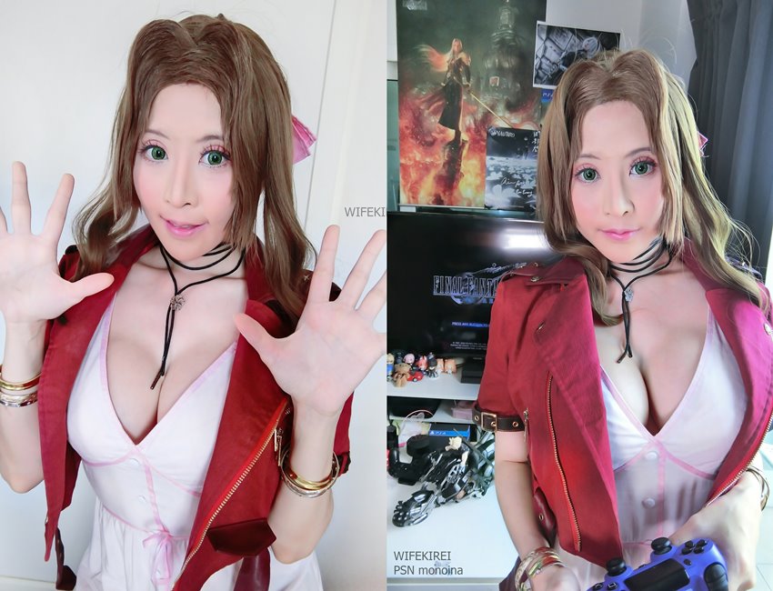 ส่อง 4 สาวไทยเปลี่ยนลุคเป็น Aerith จากเกม Final Fantasy VII Remake