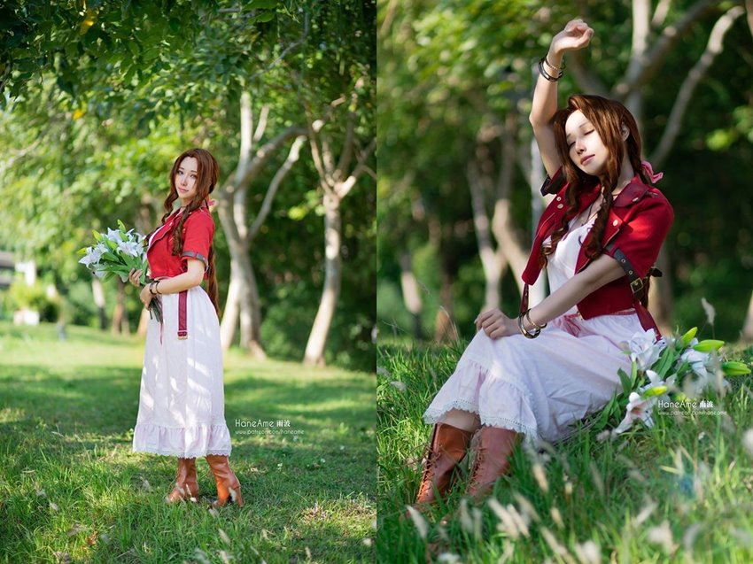 คอสเพลย์สาวอวดหุ่นแซ่บแต่งเป็น Aerith และ Tifa ในฉบับไม่โดนเนิร์ฟ 5 คอสเพลย์สาวอวดหุ่นแซ่บแต่งเป็น Aerith และ Tifa ในฉบับไม่โดนเนิร์ฟ