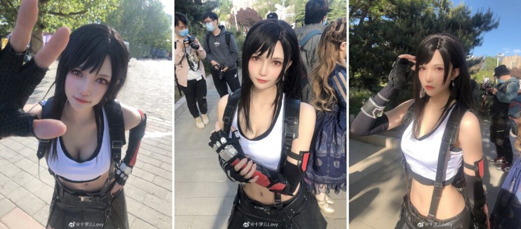 สาวจีนจัดเต็มแปลงกายเป็น Tifa ได้น่าชม 2 สาวจีนจัดเต็มแปลงกายเป็น Tifa ได้น่าชม