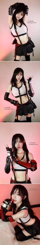 สตรีมเมอร์สาวไทยสุดคิ้วท์แปลงโฉมเป็น Tifa สุดสวย 2 สตรีมเมอร์สาวไทยสุดคิ้วท์แปลงโฉมเป็น Tifa สุดสวย