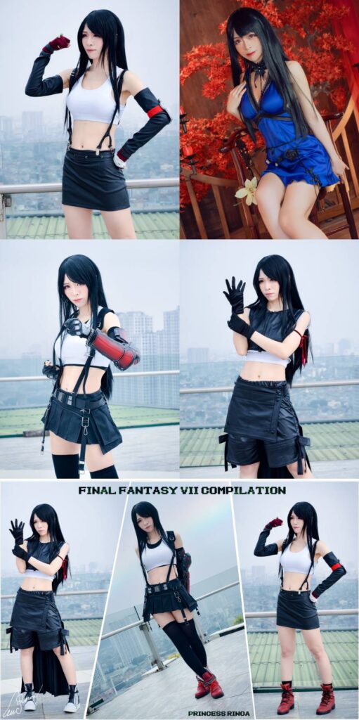 คอสเพลย์ Tifa เวอร์ชั่นเวียดนาม 2 คอสเพลย์ Tifa เวอร์ชั่นเวียดนาม