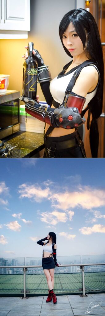 คอสเพลย์ Tifa เวอร์ชั่นเวียดนาม 4 คอสเพลย์ Tifa เวอร์ชั่นเวียดนาม