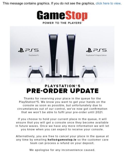 PS5 บางประเทศอาจมีจำนวนเครื่องไม่พอสำหรับวันวางจำหน่าย