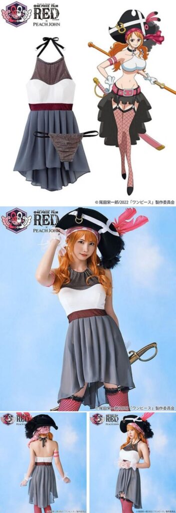 Enako จับมือ Peach John ถ่ายแบบโฆษณาชุดชั้นในเซ็ตใหม่ ‘ONE PIECE FILM RED’ 4 Enako จับมือ Peach John ถ่ายแบบโฆษณาชุดชั้นในเซ็ตใหม่ ‘ONE PIECE FILM RED’