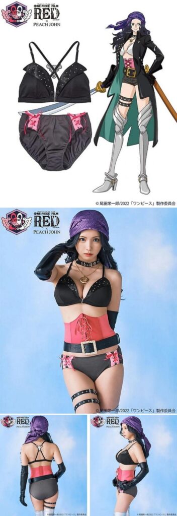 Enako จับมือ Peach John ถ่ายแบบโฆษณาชุดชั้นในเซ็ตใหม่ ‘ONE PIECE FILM RED’ 5 Enako จับมือ Peach John ถ่ายแบบโฆษณาชุดชั้นในเซ็ตใหม่ ‘ONE PIECE FILM RED’