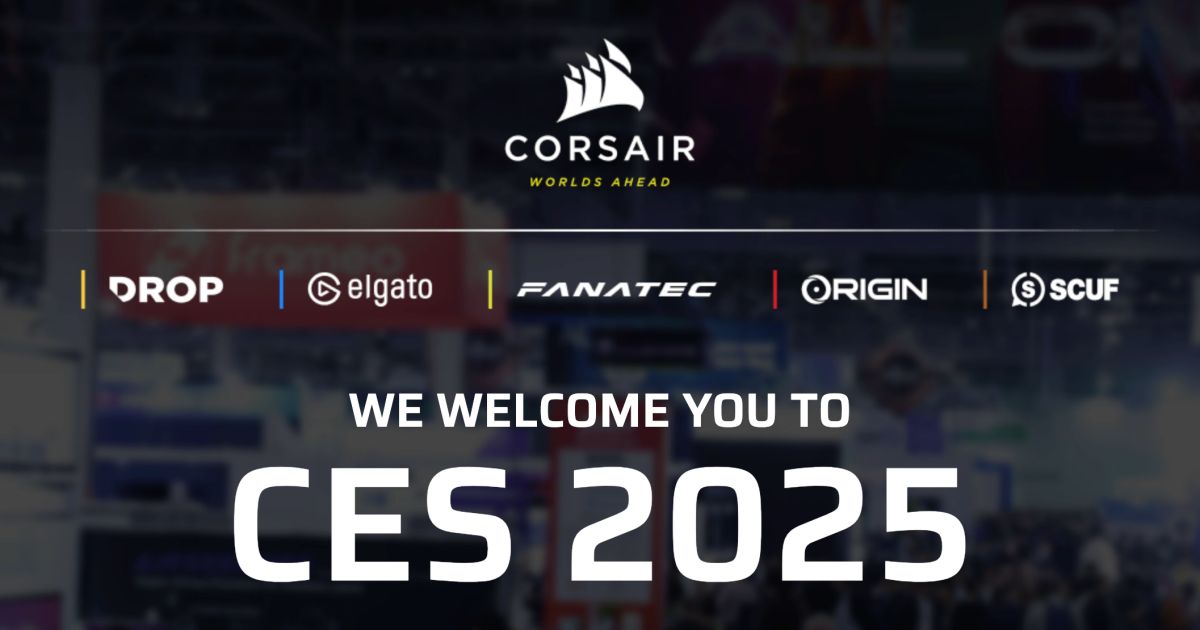 CORSAIR จัดแสดงนวัตกรรมฮาร์ดแวร์ใหม่ในงาน CES 2025 1 CORSAIR จัดแสดงนวัตกรรมฮาร์ดแวร์ใหม่ในงาน CES 2025