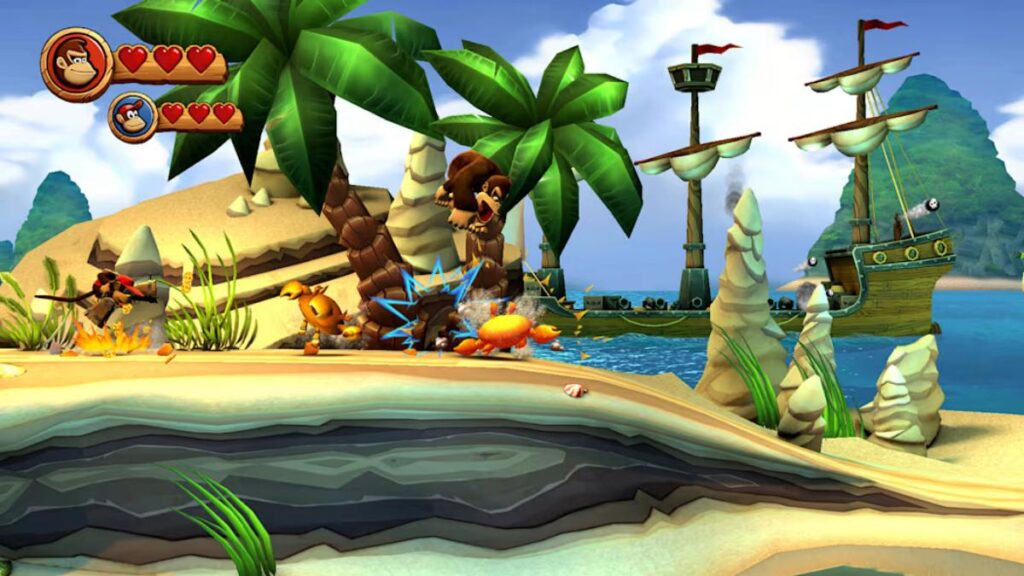 Donkey Kong Country Returns HD ปล่อยเดโมให้ดาวน์โหลดฟรีแล้ว 2 Donkey Kong Country Returns HD เดโมฟรี