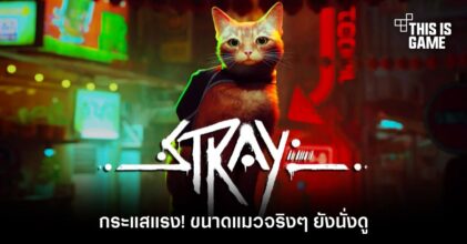 Stray กระแสแรง! ขนาดแมวจริงๆ ยังนั่งดู