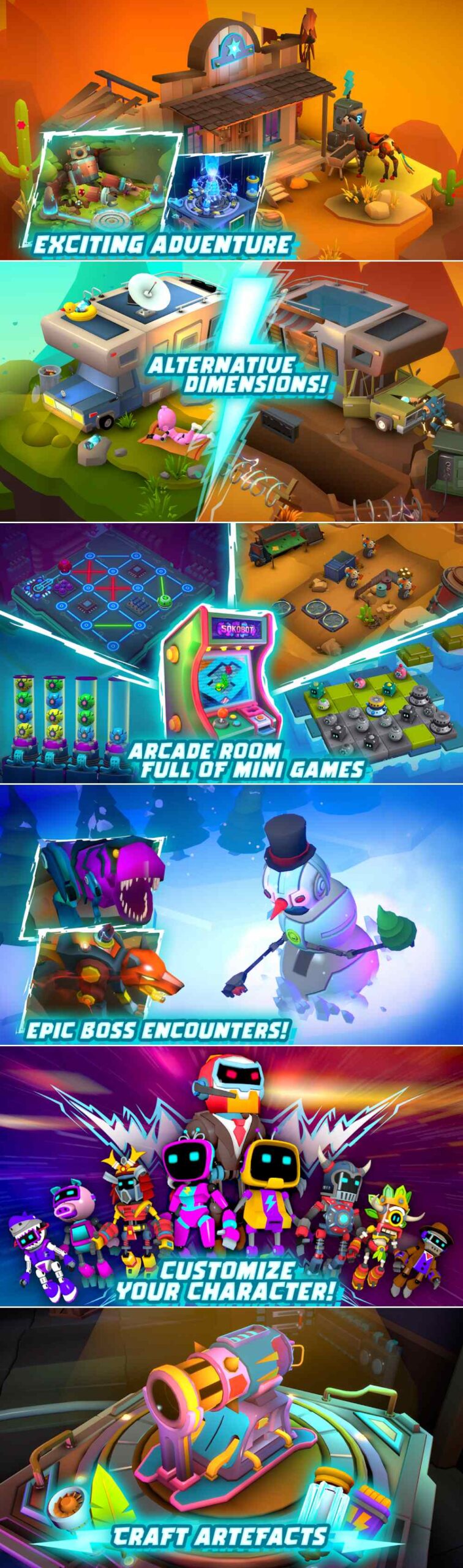 Tiny Robots: Portal Escape เปิดให้บริการบนสโตร์ไทยแล้ว