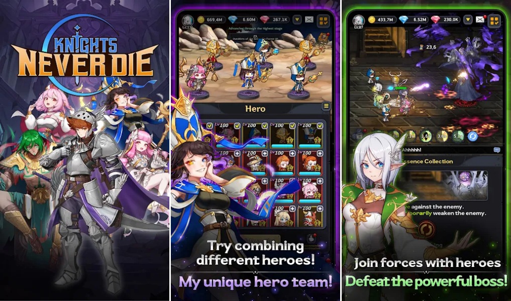 Knights Never Die เปิดให้เล่นบนสโตร์ไทยแล้ว 3 Knights Never Die