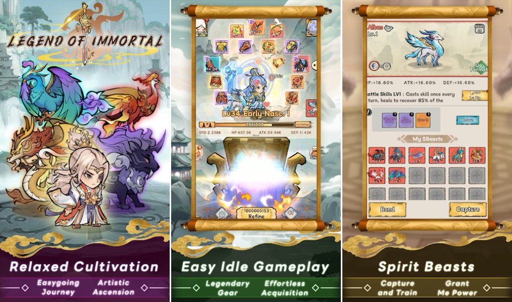 Legend of Immortal เปิดให้เล่นบนสโตร์ไทยแล้ว 2 Legend of Immortal เปิดให้เล่นบนสโตร์ไทยแล้ว