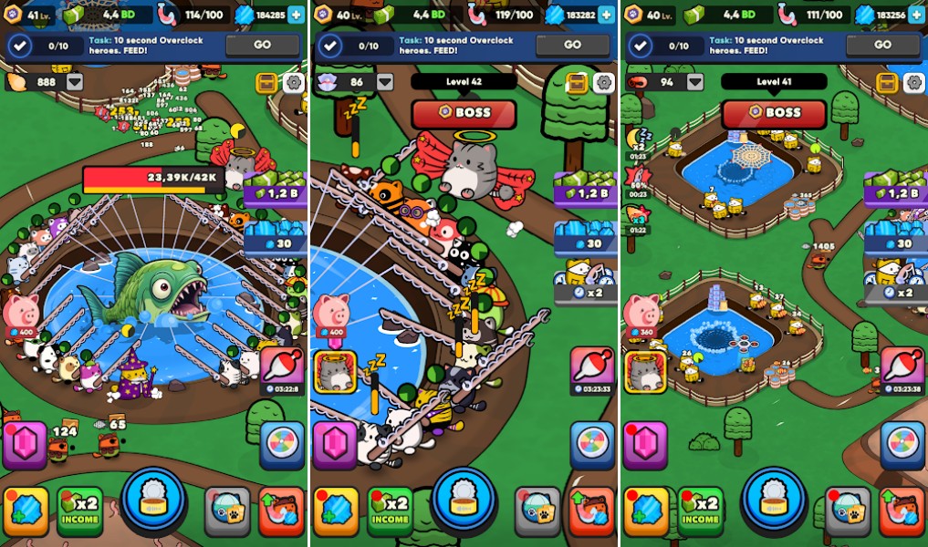 Fisher Cat Town Tycoon เปิดให้บริการบนสโตร์ไทยแล้ว 4 Fisher Cat Town Tycoon