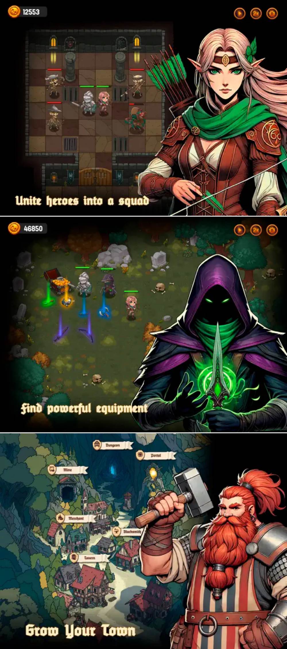 Dungeon: Enchanted Kingdom เปิดให้เล่นครบทั้ง iOS/Android บนสโตร์ไทยแล้ว 4 Dungeon: Enchanted Kingdom RPG