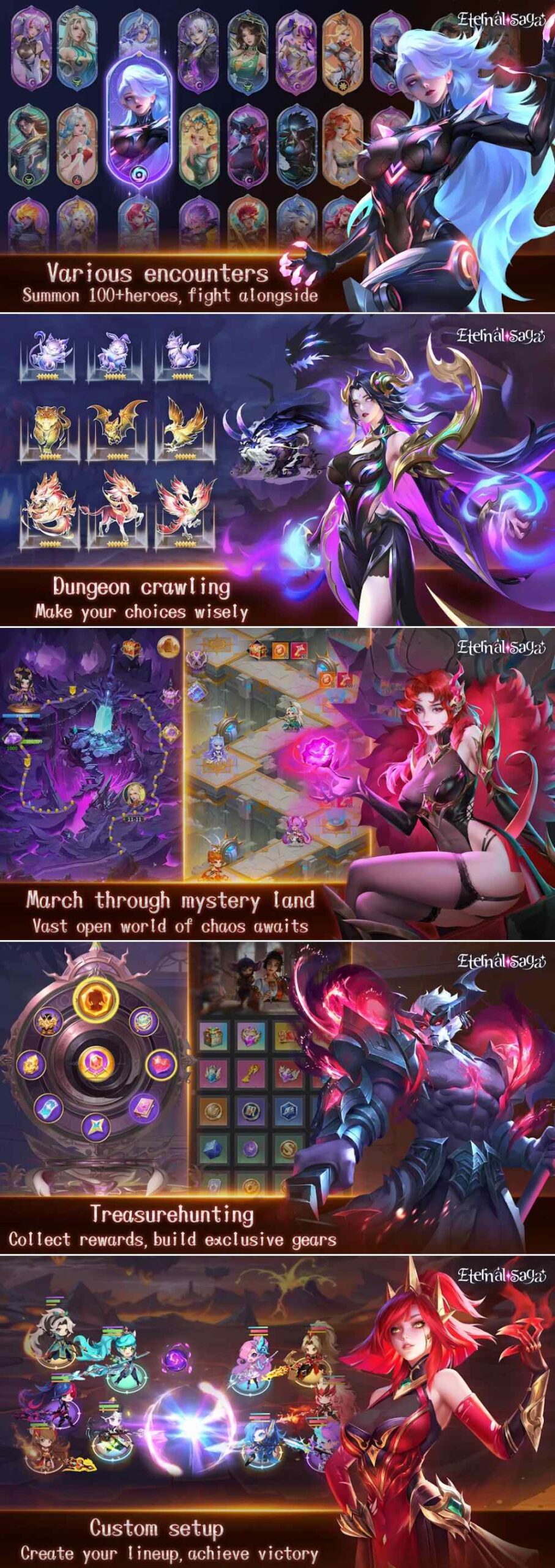Eternal Saga เปิดให้บริการบนสโตร์ต่างประเทศแล้ว 3 Eternal Saga
