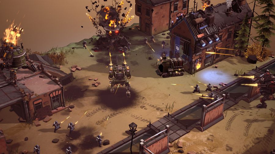 Grit & Valor: 1949 เกม Roguelite RTS สไตล์ Dieselpunk 6 Grit & Valor: 1949 Announced
