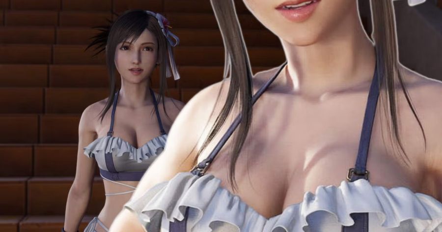 ม็อด Final Fantasy VII Rebirth ที่ทำให้หน้าอก Tifa มีฟิสิกส์เด้งดึ๋ง 2 Final Fantasy VII Rebirth Jiggle Physics for Tifa