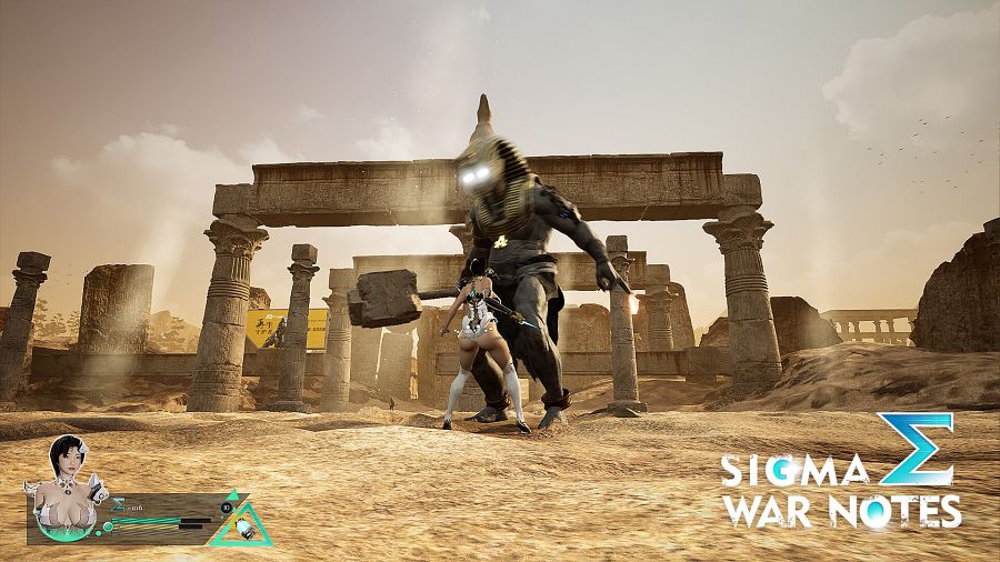 SIGMA WAR NOTES เกมแอ็กชั่นสาวทรงโตเผชิญหน้ากับมอนสเตอร์ยักษ์ 2 SIGMA WAR NOTES Announced