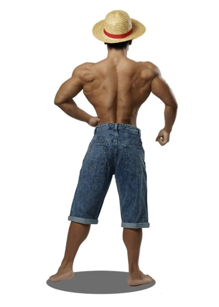 ญี่ปุ่นจัดงานเพาะกล้ามที่ผู้เล่นแข่งขันจะต้องแต่งเป็น Luffy จาก One Piece 3 One Piece Cosplay Workout