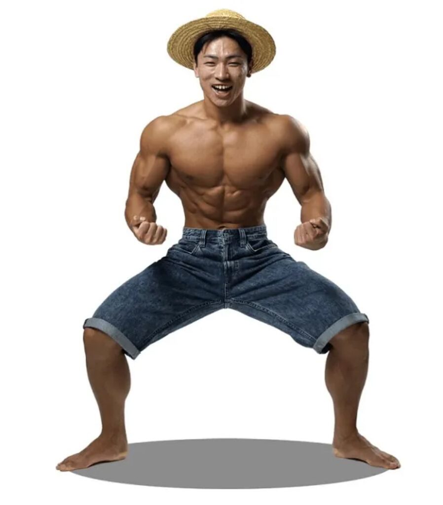 ญี่ปุ่นจัดงานเพาะกล้ามที่ผู้เล่นแข่งขันจะต้องแต่งเป็น Luffy จาก One Piece 4 One Piece Cosplay Workout