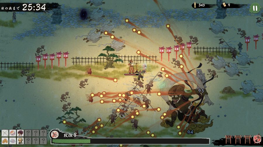 HYAKKI YAKO Survivor เกม Bullet Hell ในลายเส้นญี่ปุ่นโบราณ 2 HYAKKI YAKO Survivor Announced