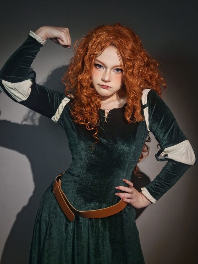 คอสเพลย์ Merida จาก Brave ฝีมือสาวเหนือที่แสนน่ารัก 2 Merida Brave Cosplay by Beam