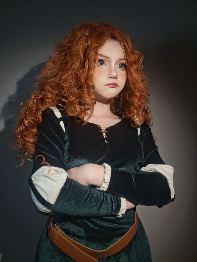 คอสเพลย์ Merida จาก Brave ฝีมือสาวเหนือที่แสนน่ารัก 3 Merida Brave Cosplay by Beam