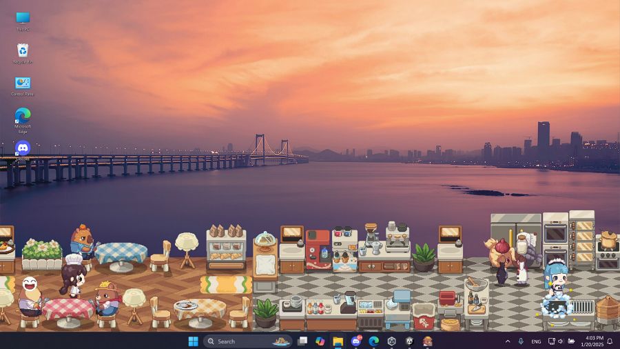 Not Monday Cafe เกมสร้างคาเฟ่บน Desktop ฝีมือคนไทย 2 Not Monday Café Announced