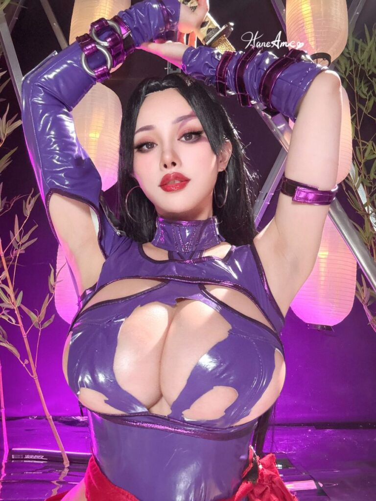 คอสเพลย์ Psylocke จาก Marvel Rivals ที่ชุดผ่านศึกมาแบบเต็มอัตรา 3 Psylocke Marvel Rivals Cosplay by Hane Ame