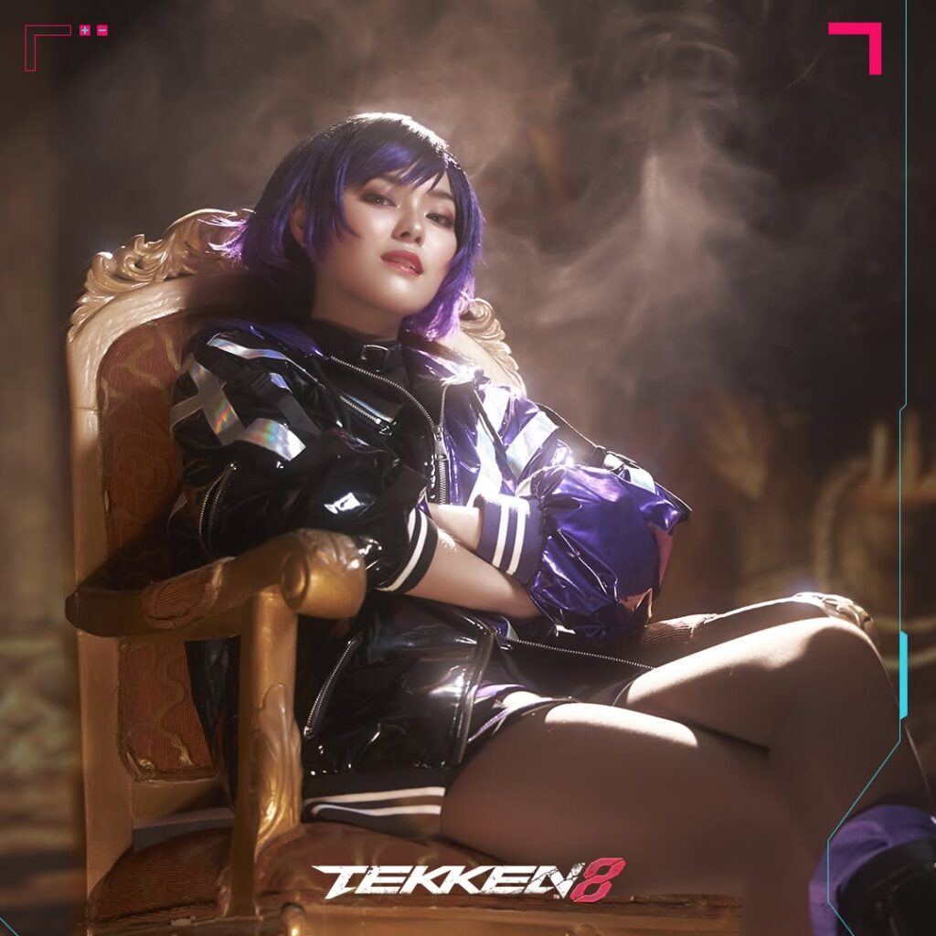 Mercyuyu จับมือ Bandai Namco โชว์การแต่งคอสเพลย์เป็น Reina จาก TEKKEN 8 3 Reina TEKKEN 8 Cosplay by Mercyuyu