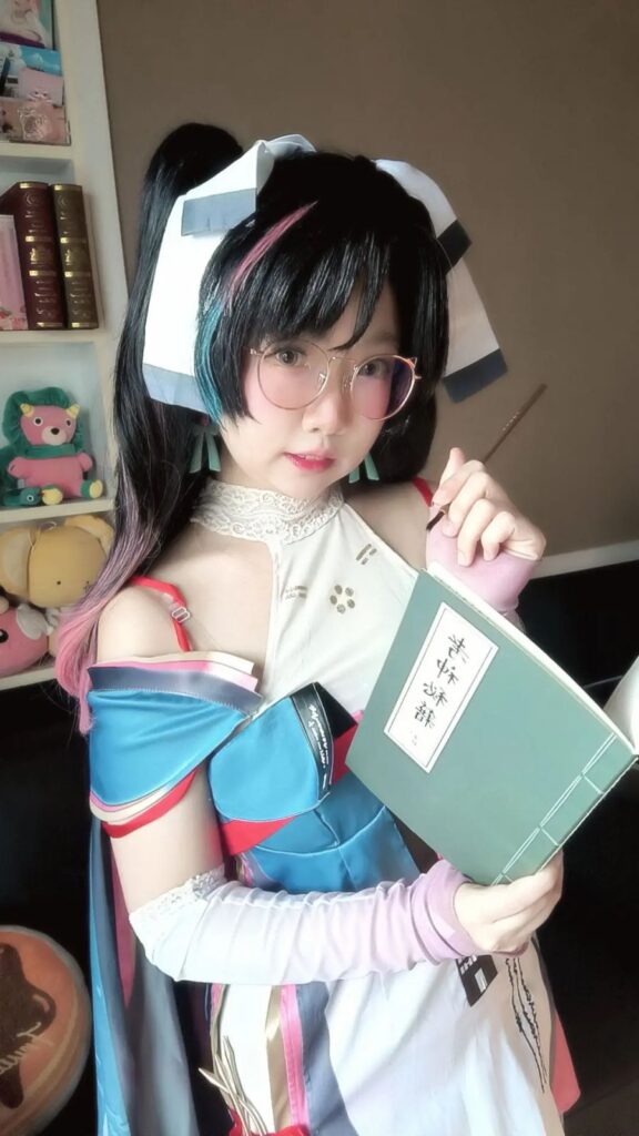 คุณกาญแปลงโฉมเป็น Zhezhi จาก Wuthering Waves ได้น่ารักเกินต้าน 3 Zhezhi Wuthering Waves Cosplay by Kotoro