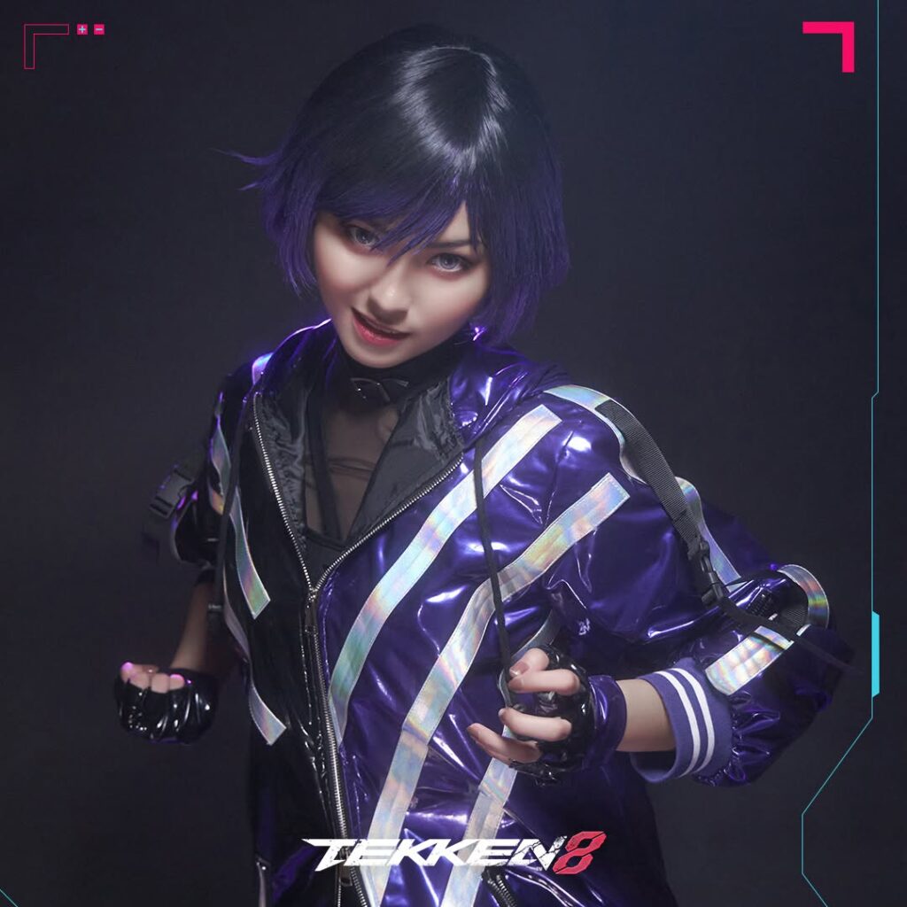 Mercyuyu จับมือ Bandai Namco โชว์การแต่งคอสเพลย์เป็น Reina จาก TEKKEN 8 4 Reina TEKKEN 8 Cosplay by Mercyuyu